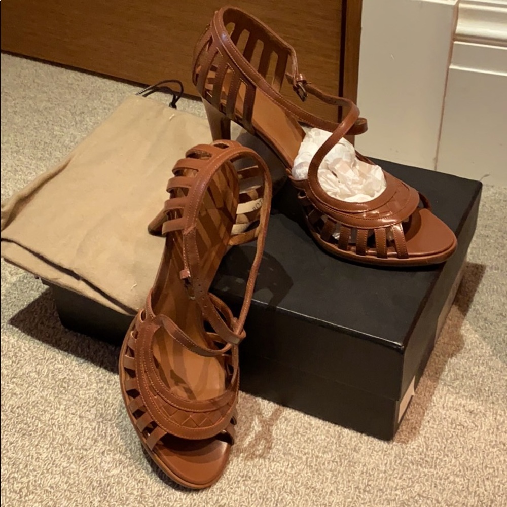 Bottega Veneta heeled sandals sz 38